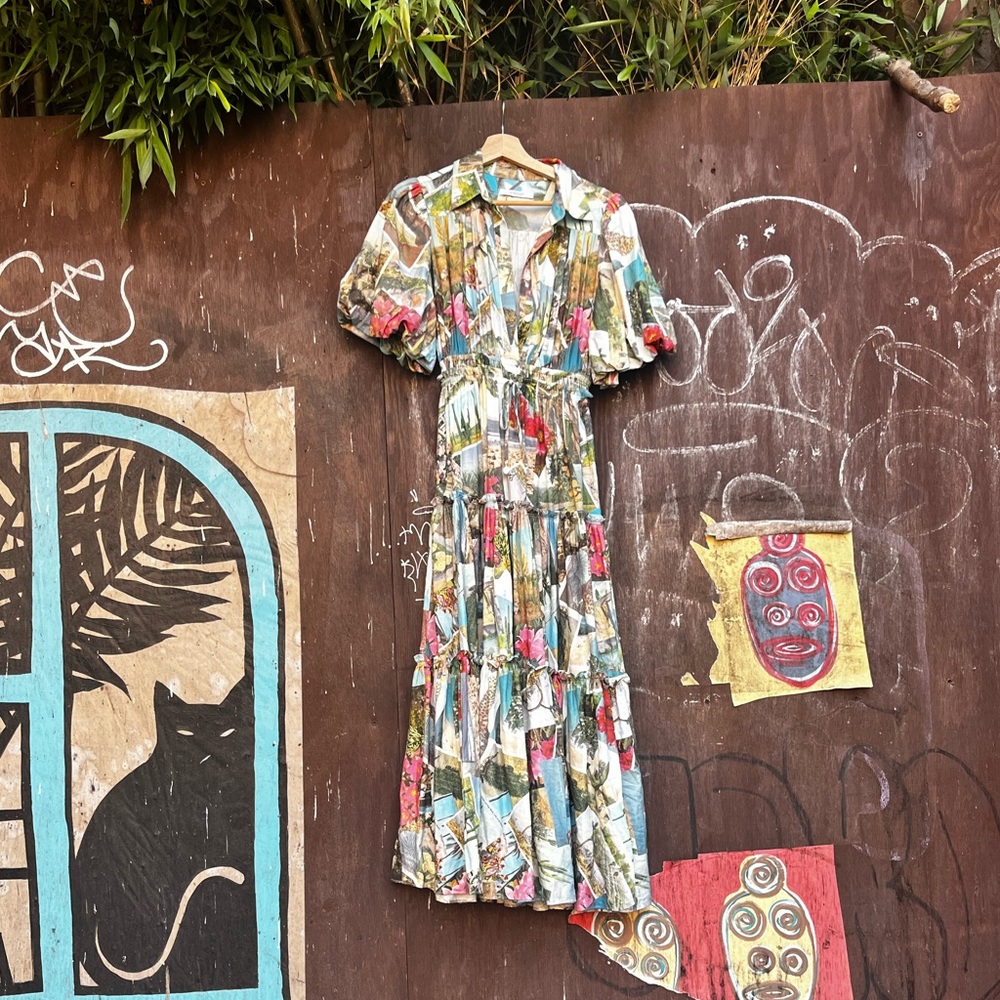 Derek Lam 10 Crosby Travel boho maxi dress. Small